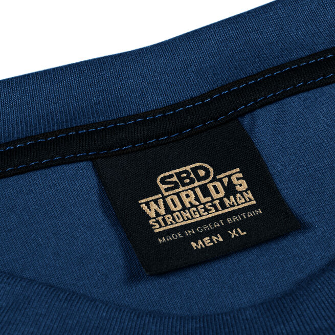 SBD World Strongest Man T-Shirt - Men's, Blue
